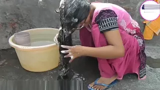 Rapunzel Simee Self Hair Washing - 03