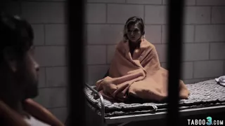 Hot caged teen has to fuck for survive