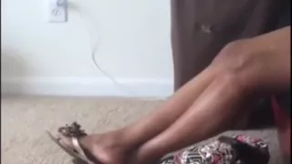 Mom sexy legs and feet