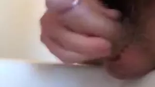 Wank and cum