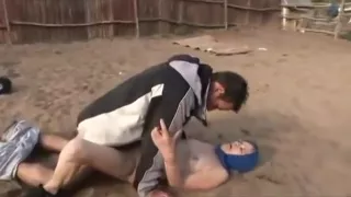 Old Village Granny Goes Wild