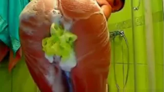 cute teen shower on cam