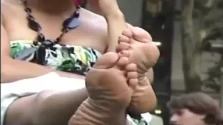 Candid Latina Mature Soles