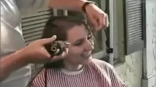 beautiful girl headshave