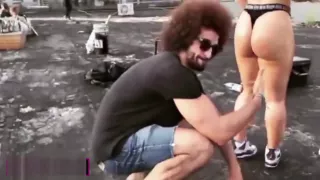 hot latina beach Gayana shakes and twerks her big fat ass