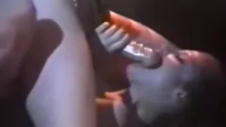 Horny lesbian lick and strapon sex