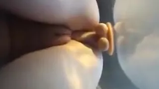 Anika Roesler with dildo 2