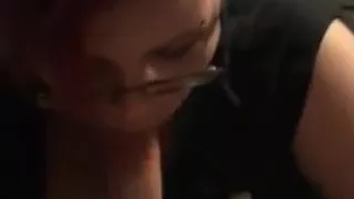 Girl blows me in pose