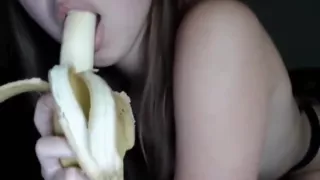 Amateursex, Arsch, Banane, Großer Arsch, Blasen, Russischer Sex