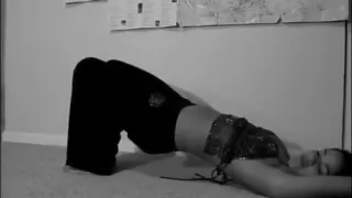 Floor belly roll dance 2