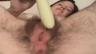 Attractive unhaven teen gal play with her cunt