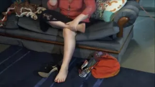 Sprained Ankle in Heels