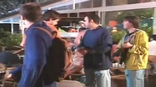 Teasing golden-haired slut in mind-blowing group sex