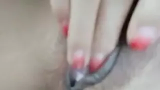 Chinese girlfriend wet masturbation and orgasm