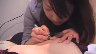 Japanese belly button play sleeping