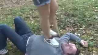 Trampling in Nike Air Max