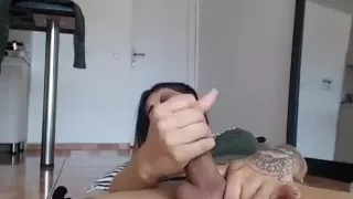 My goddess cums & peesa