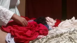 Nylon olga nightgown cum