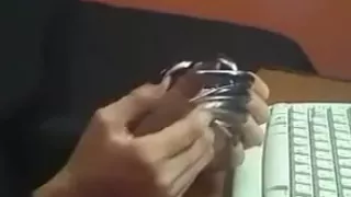 Long claws with a keyboard