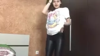 AMAZING STRIPTEASE RUSSIAN college girl PERFECT BODY!