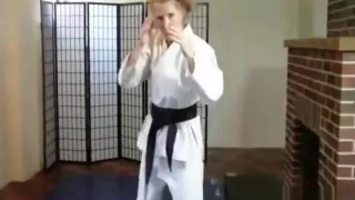 Karate babe pov