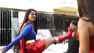 Wonder Woman and Supergirl (Attractive)