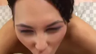 Webcam teen fuck Vivian providing a blowjob