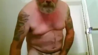 biker bear smooth ass