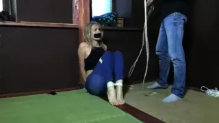 bondage russian hogtied