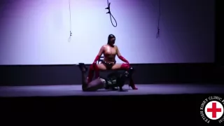 Kinky latex show