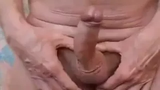 Dad wanking off on cam