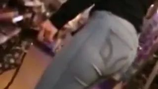 college girl ass jeans