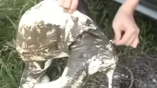 Wet and Messy Boots Scene 16