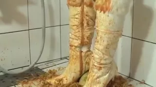 Wet and Messy Boots Scene 22