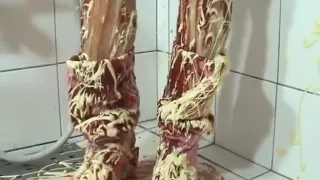 Wet and Messy Boots Scene 21