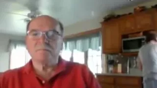 Wanking Grandpa Almost Gets Caught