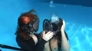 Underwater fullface mask women