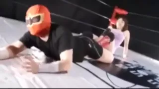 2018.11 japanese mixed wrestling beat man
