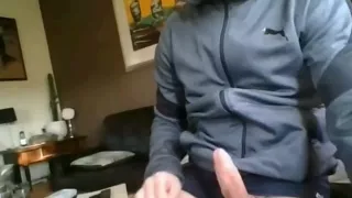 Cute dutch guy show off his cock