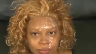 Lightskinned Ebony Gets Facialed