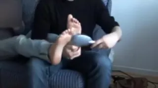 KV - cute feet tickled