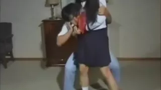 japanese schoolgirl mixed wrestling