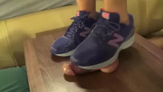 New Balance sneakers gonna crush your cock