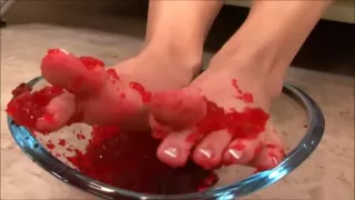 Macenzee Pierce Gives Footjob And Fuck