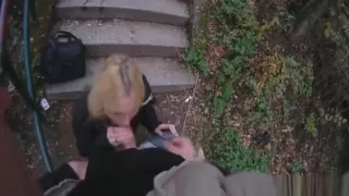 Horny Stud In Spy Glasses Picks Up A Babe With Fine Tits