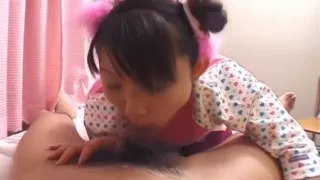 Cute Ami Kago nailed nice and hard