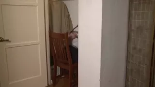 Alexis Taylor Chairtied In The Closet!