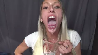 spitting fetish,, total spitting girl from one of the best!!