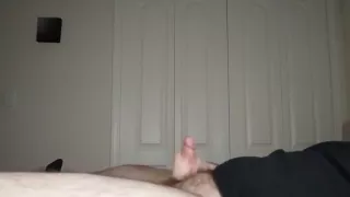 Chubby Virgin Milks His Cock After A Long Day of Edging