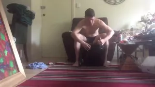 My bro's massive cock caught on hidden cam